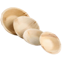 Runde Schale aus Palmblatt Versch. Größen und...