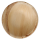 50x Runde Schale aus Palmblatt Größe 11,5 cm